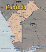 Mapa Cabinda