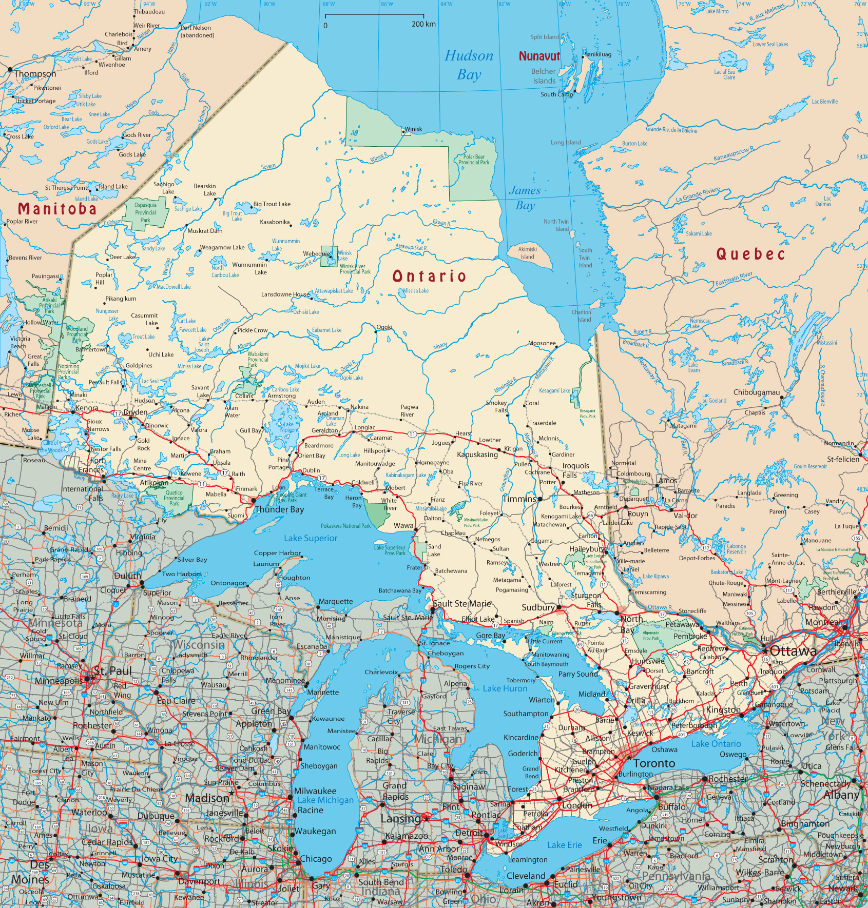 Map Ontario