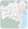 Map Bahia