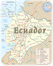 Map Ecuador