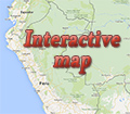 Mapa geografico Peru