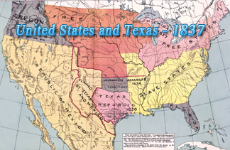 Republic Texas Map