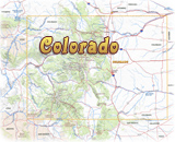 Colorado map