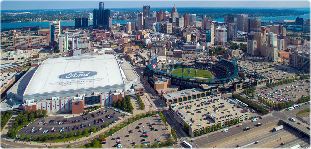 Detroit stadiums