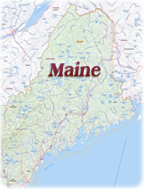 Map Maine