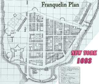 Franquelin map New York