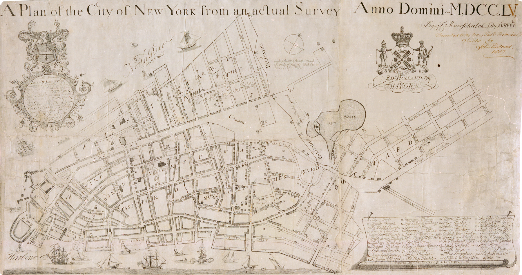 Duyckinck Map