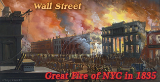 Wall Street fire