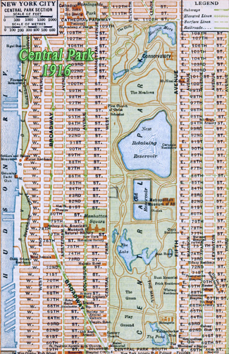 Map Central Park