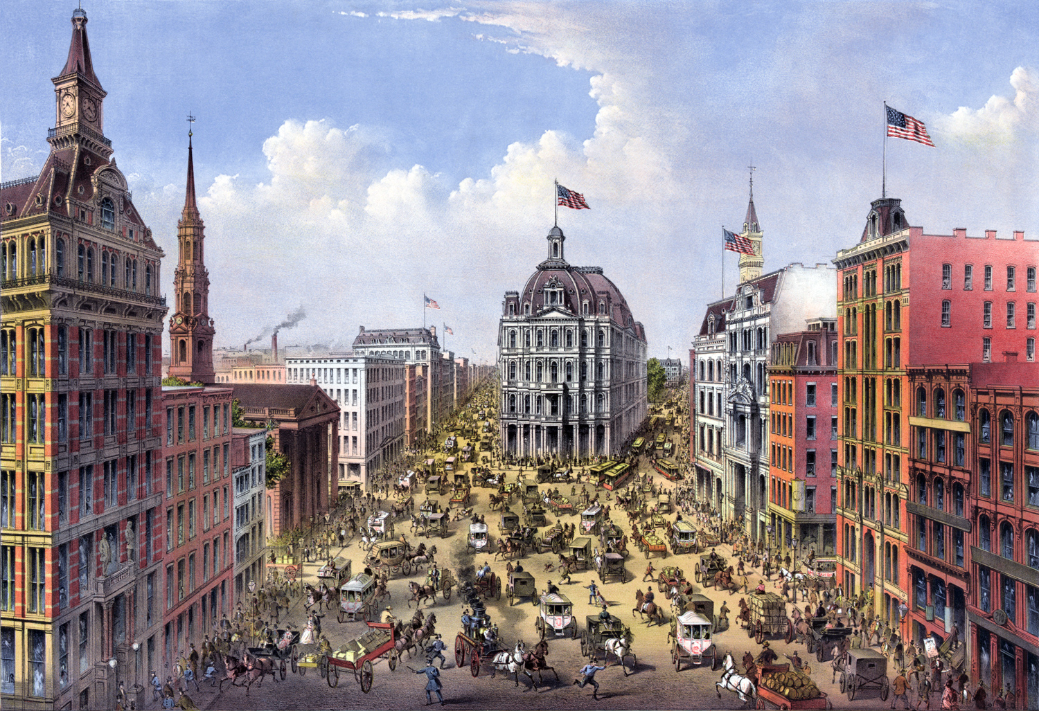 Western Union Telegraph Building, New York - 1875