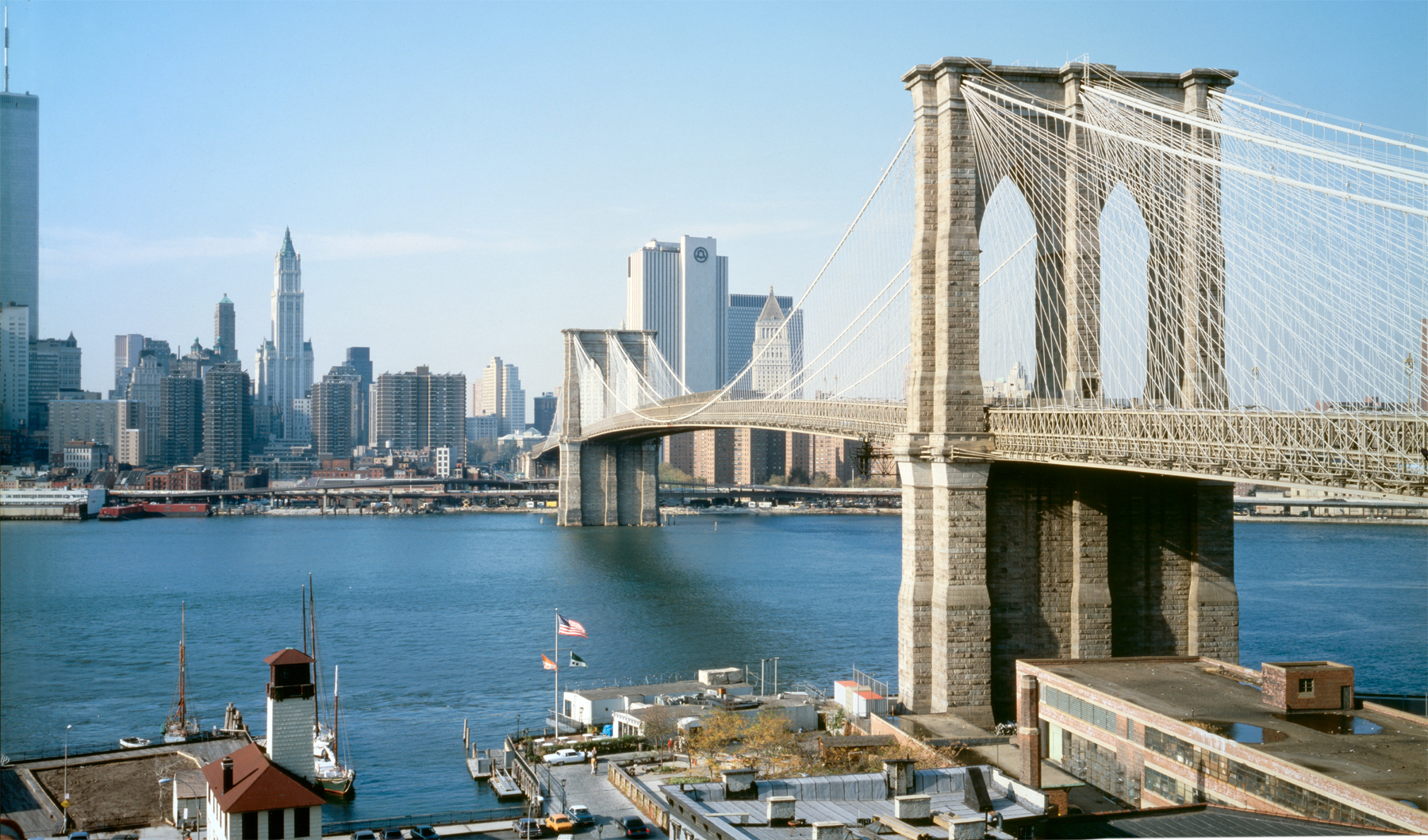 Brooklyn Bridge 1970s