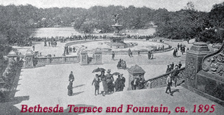 Bethesda Terrace, Fountain