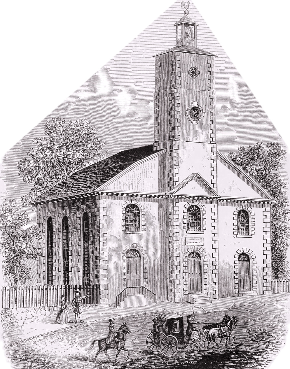 Garden Street Church, Enlarged Temple 1766