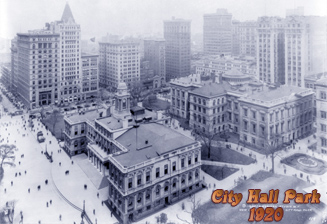 Buildings City Hall Park