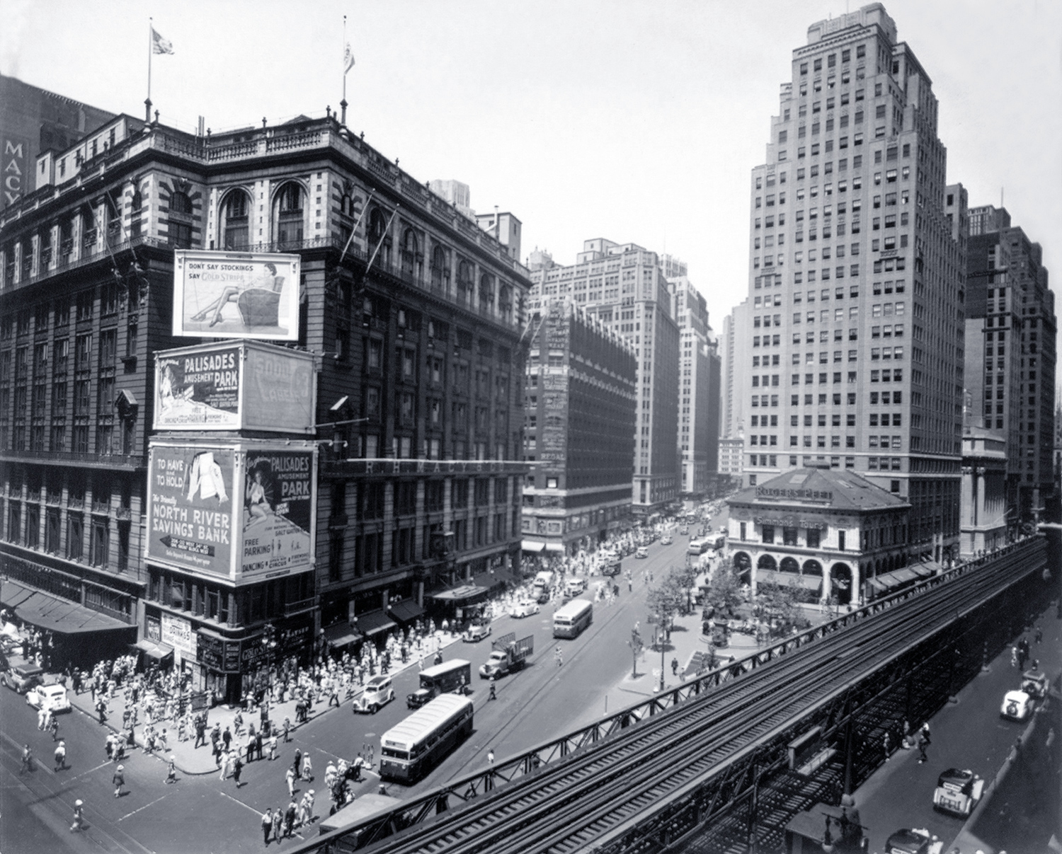Herald Square, 34th St. and Broadway, Manhattan - 1936