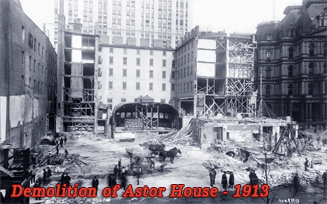 Demolition Astor House