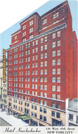 Hotel Knickerbocker 45th Street