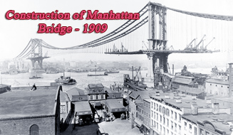 Construction Manhattan Bridge