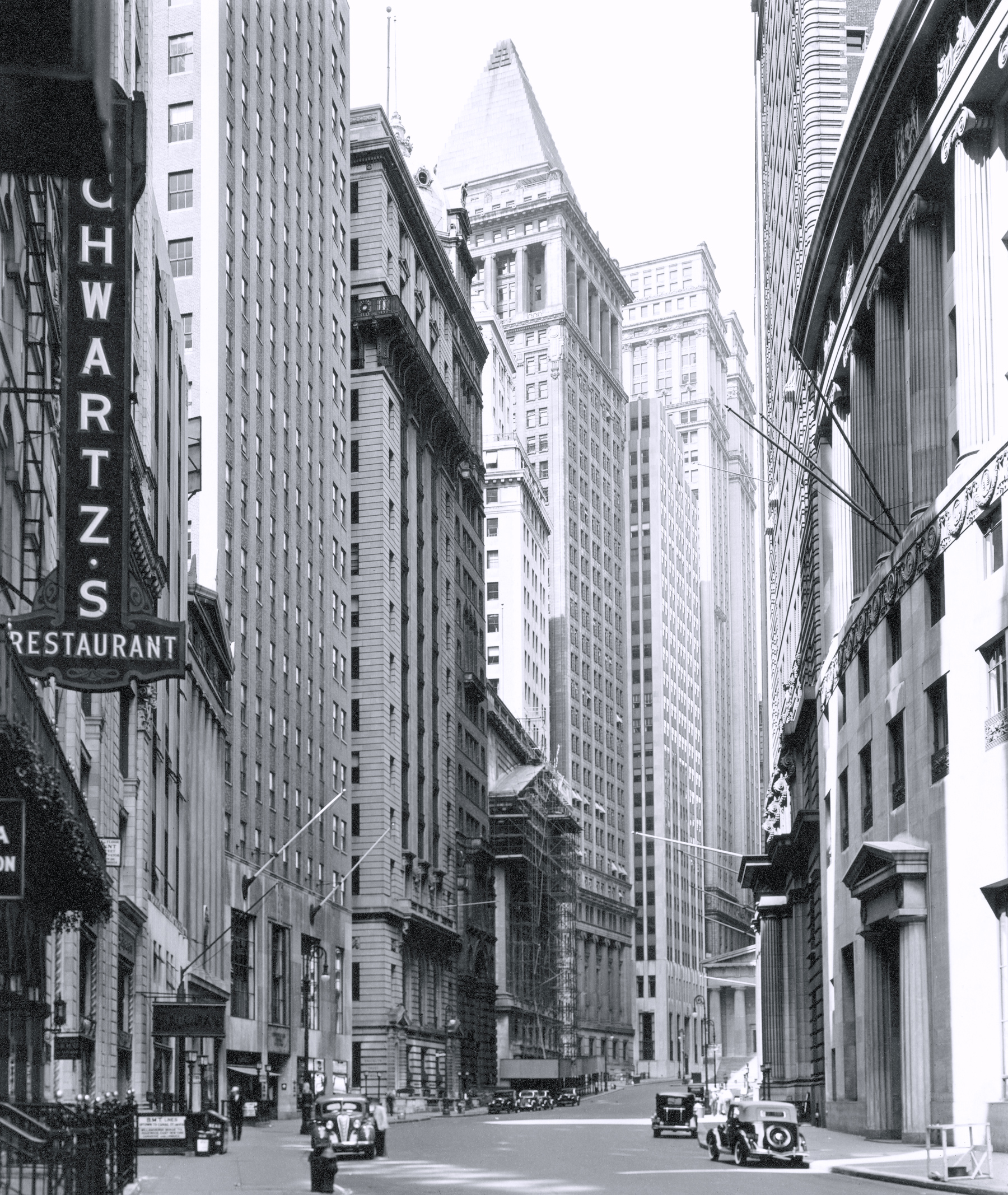 Broad Street, New York City - 1936