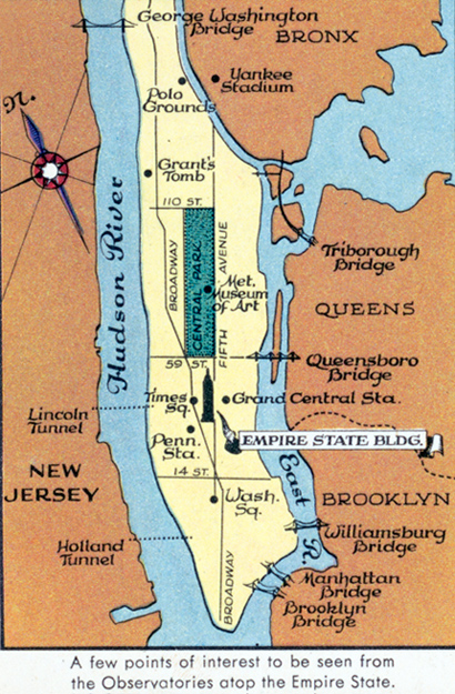 Map Manhattan
