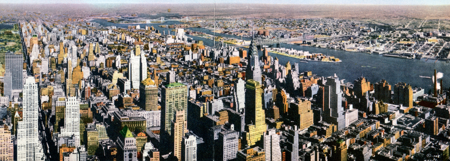 Panoramic view NYC