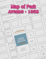 Map of Park Avenue NY