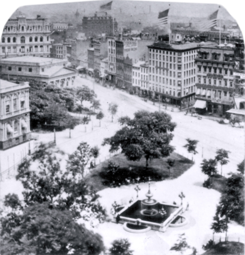 Park Row Fountain