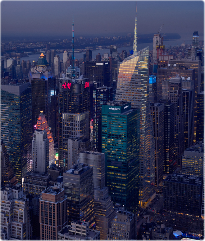 Manhattan skyscrapers