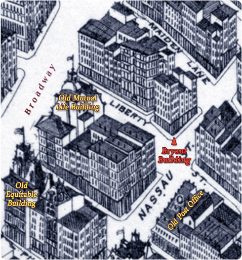 Bryant Building map