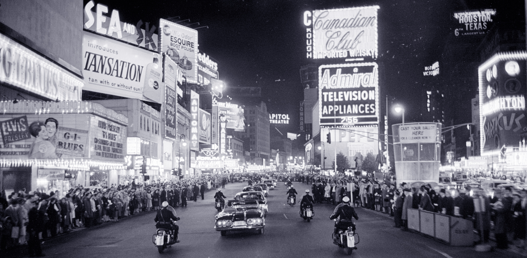 Motorcade Times Square