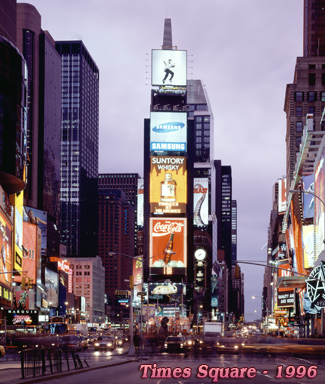 Times Square night