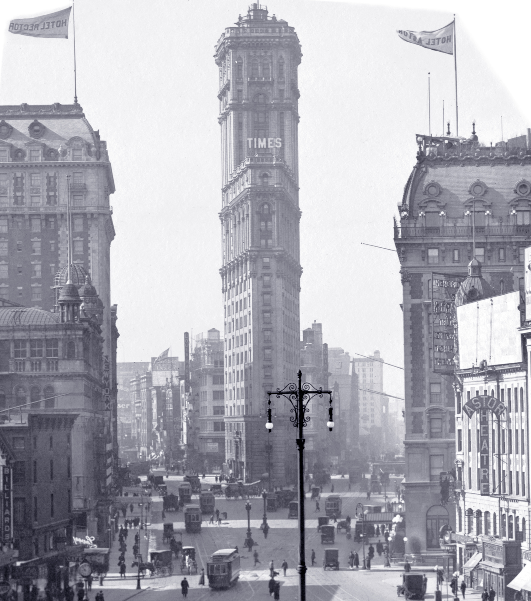 Times Square, junction of Broadway and Seventh Avenue, Manhattan