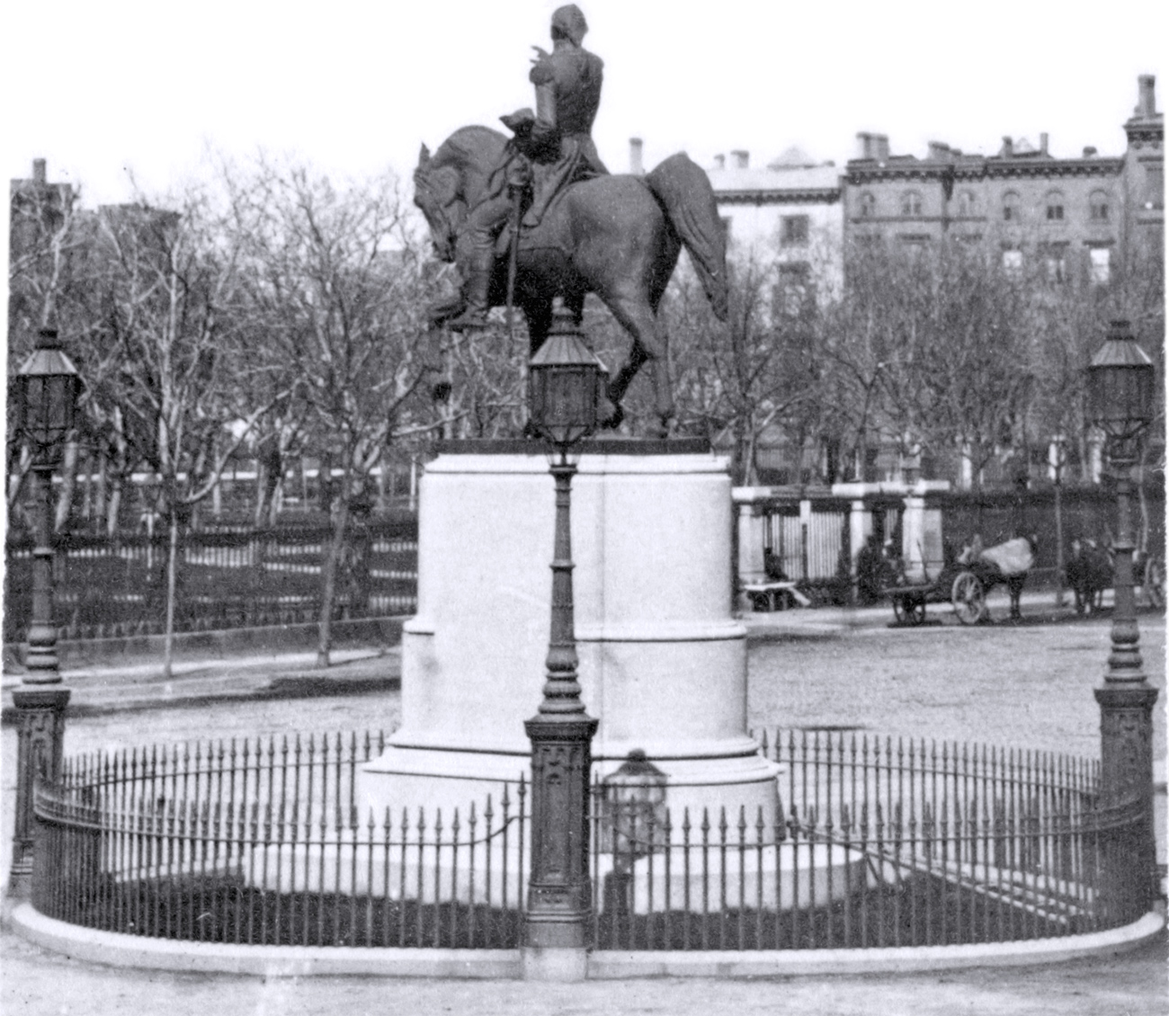 Equestrian statue