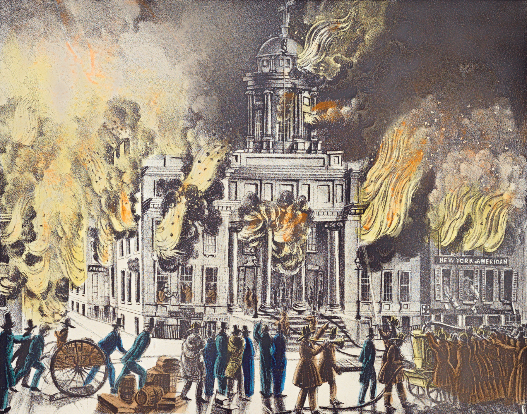 Wall Street Fire 1835