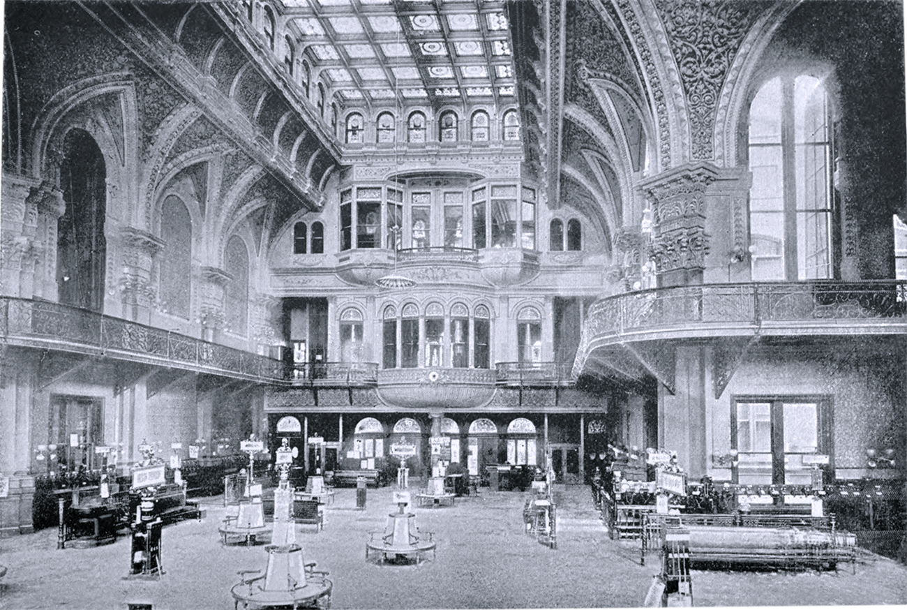 Stock Exchange Interior Architecture