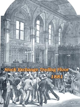 NYSE Trading Floor 19th Century