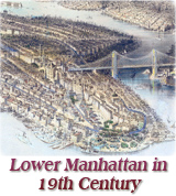 Lower Manhattan 19th century