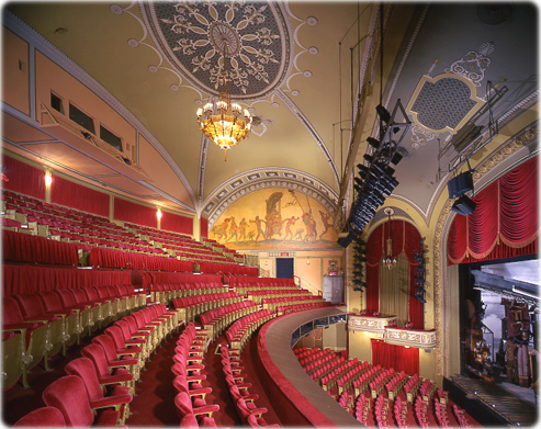 Broadway theater auditorium