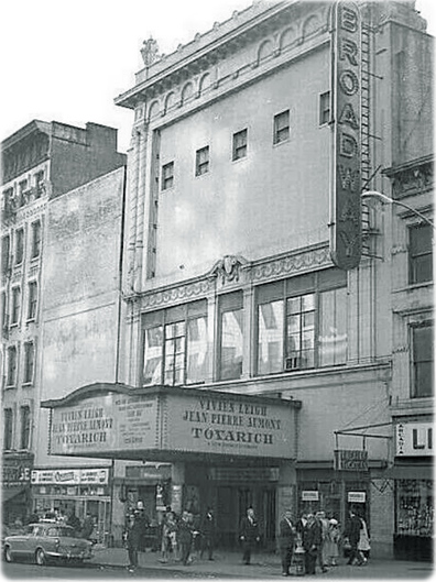 Old Broadway theater