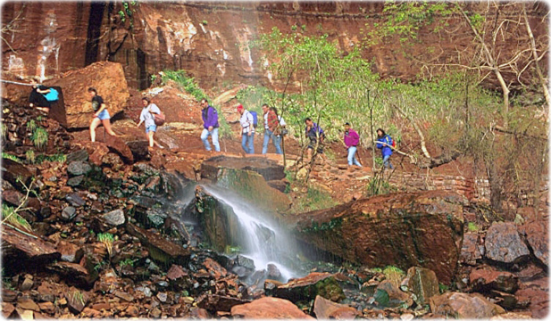 Hiking Zion